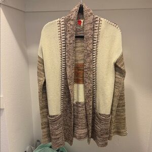 Cozy Multicolor Knit Women's Sweater size M